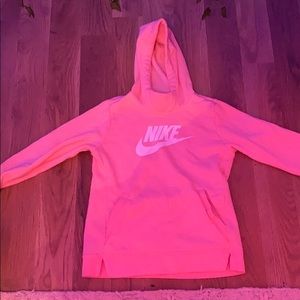 Pink Nike sweatshirt